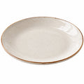 Runder Keramikteller Beige Ø 30 cm