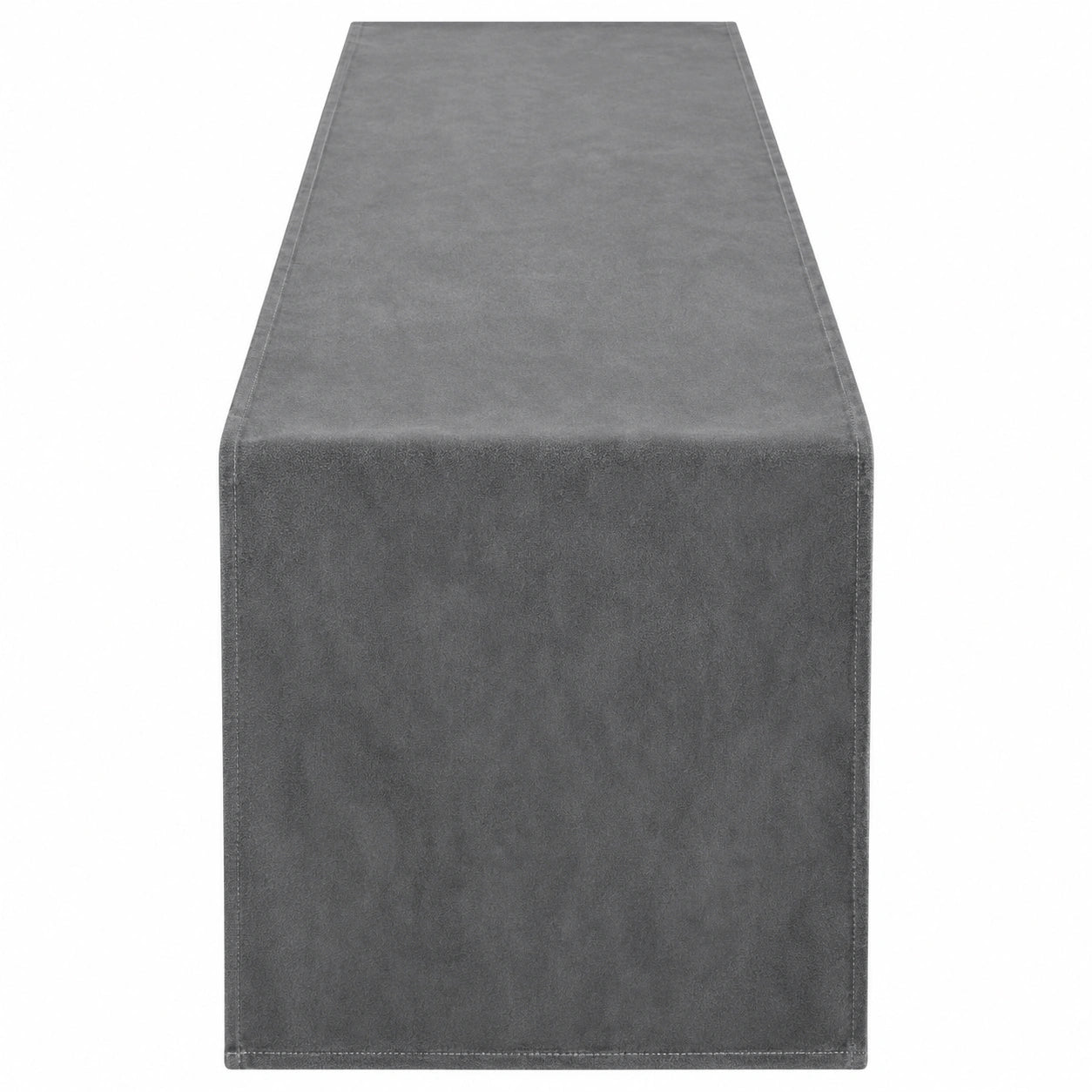 Grauer Tischläufer 150x50cm